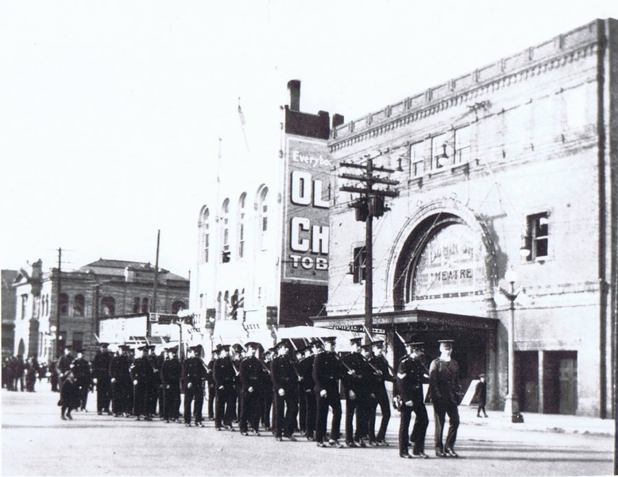 The 5th Regiment on Parade